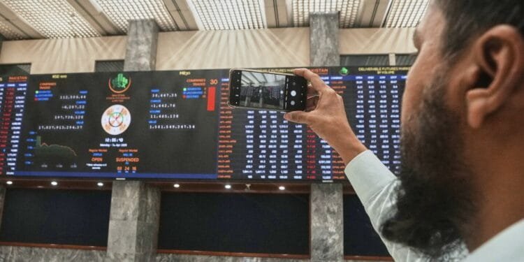 Mideast stock markets tumble as US tariffs and low oil prices squeeze energy-producing nations