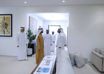 Mohammed Bin Rashid reviews progress of Dhs1.4 billion housing project for Emiratis