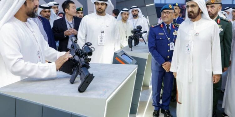 Mohammed visits IDEX 2025, commends UAE defence sector's remarkable advances