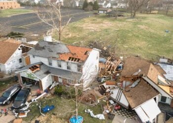 Monster storm kills at least 17 across US, sparks threat of tornadoes and fire
