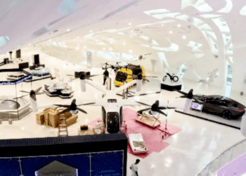 Museum of the Future unveils aerial taxi prototype installation