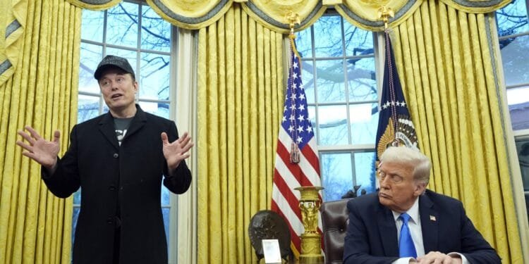 Musk appears at White House defending DOGE’s work but acknowledging mistakes