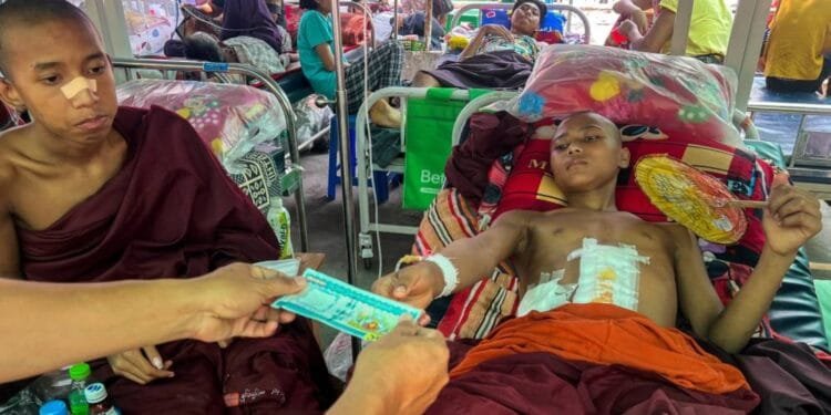 Myanmar quake survivors without food, shelter as death toll climbs