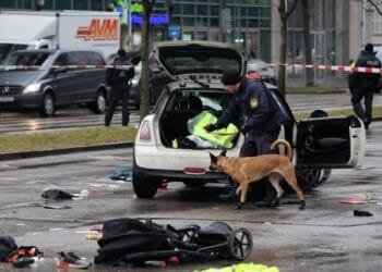 Nearly 30 hurt in suspected car ramming attack in Munich