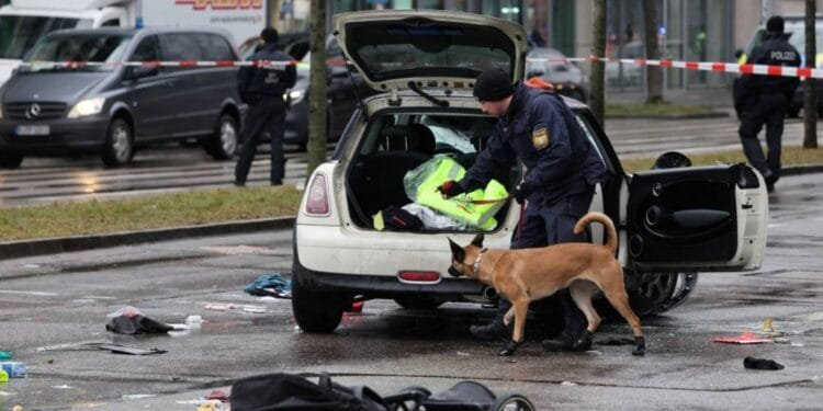 Nearly 30 hurt in suspected car ramming attack in Munich