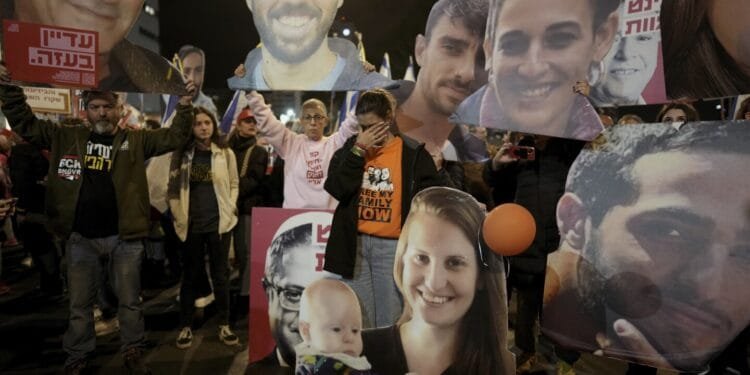 Netanyahu warns again that Gaza ceasefire will not begin until Hamas provides a hostage list