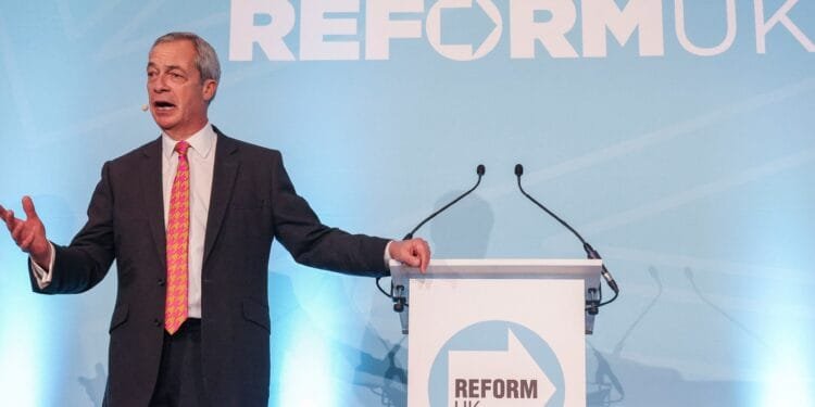 Nigel Farage’s right-wing Reform Party leads in UK poll for first time
