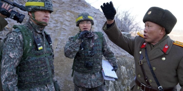 North Korea accuses South Korean troops of firing warning shots near border