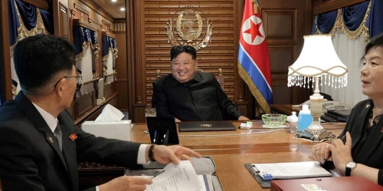 North Korea’s Kim Jong Un crossed into China via train, state media say