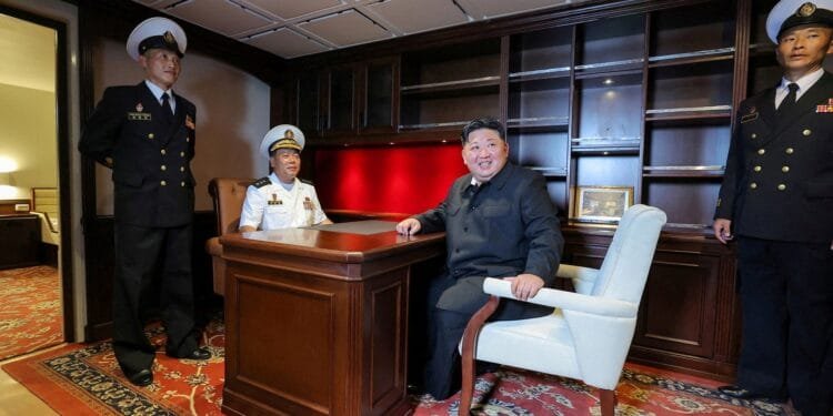 North Korea’s Kim oversees test-firing of new air defence missiles: Report