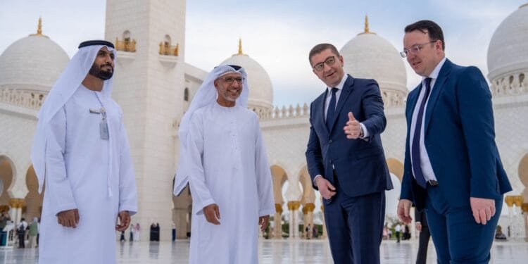 North Macedonia PM visits Sheikh Zayed Mosque 1 North Macedonia PM visits Sheikh Zayed Mosque