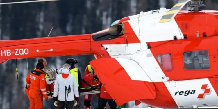 Olympic ski champion Michelle Gisin airlifted after Swiss crash 1 Olympic ski champion Michelle Gisin airlifted after Swiss crash