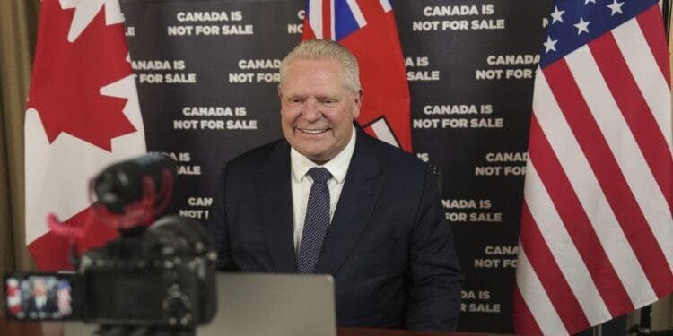 Ontario premier backs down on US electricity hikes, prompting Trump to halt doubling tariffs