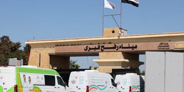 Palestinian patients enter Egypt as Rafah crossing opens after nine months