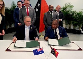 Papua New Guinea cabinet signs landmark defence treaty with Australia