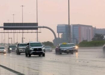 Partly cloudy weather, chance of rain on Saturday in UAE