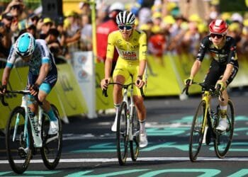 Pogacar stays in hunt for 4th Tour de France title despite rollercoaster race