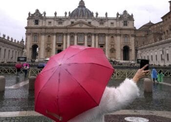 Pope gets visit from Vatican secretary of state, says he’s sharing the suffering of all sick people