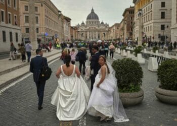 Pope thanks volunteers for ‘miracle of tenderness’ as another Holy Year event passes without him