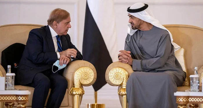 President Sheikh Mohamed, PM Shahbaz
