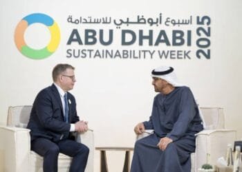 President meets with heads of delegations participating in Abu Dhabi Sustainability Week