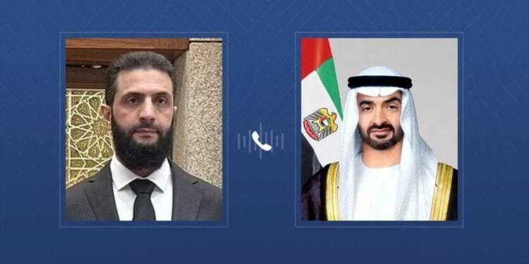President reaffirms UAE’s support for Syrians' aspirations for security, stability