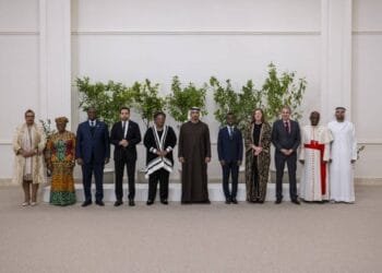 President receives Zayed Award for Human Fraternity winners and envoys attending UAE Ambassadors' forum