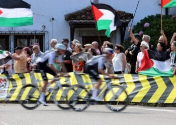 Pro-Palestine protests bring ‘extraordinary’ security for Spain’s Vuelta