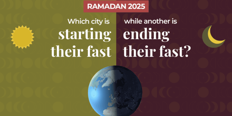 Ramadan 2025: Where does suhoor end as iftar begins elsewhere?
