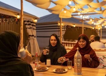 Ramadan Iftar experience at Al Badya Village in Al Marmoom Oasis