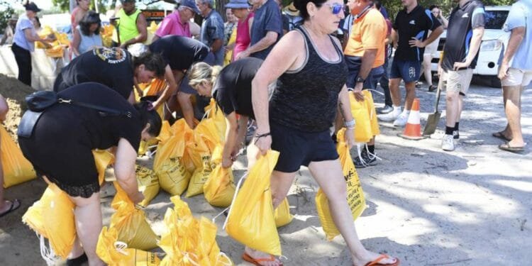 'Rare' cyclone Alfred swirls off Australia's east coast, residents urged to evacuate