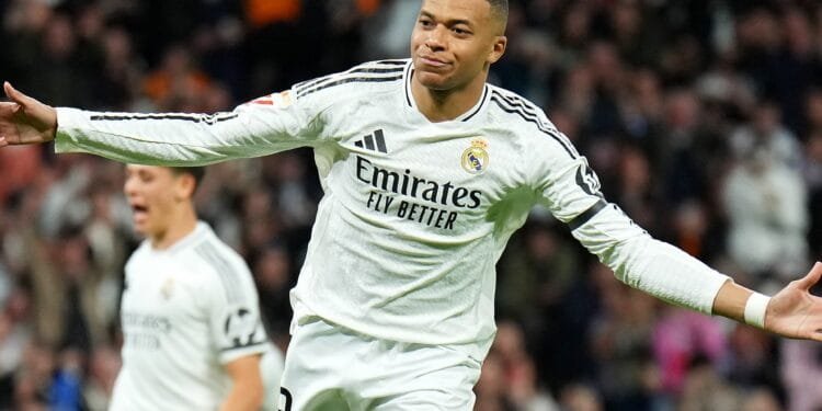 Real Madrid move level with Barcelona as Mbappe wards off Leganes scare