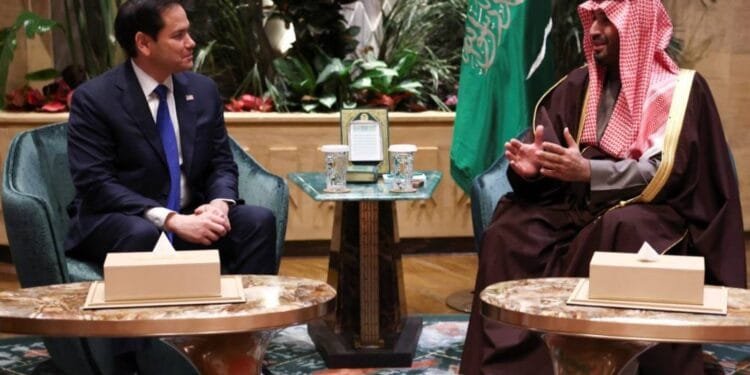 Rubio and Saudi CP discuss Gaza after Trump proposal