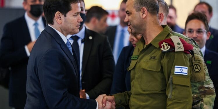 Rubio tours US-led center in Israel overseeing the ceasefire in Gaza