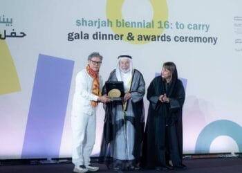 Seikh Sultan honours winners of 16th Sharjah Biennial