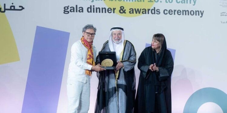 Seikh Sultan honours winners of 16th Sharjah Biennial 1 Seikh Sultan honours winners of 16th Sharjah Biennial