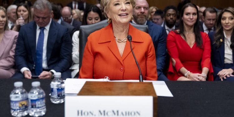 Senate confirms McMahon to lead Education Department as Trump pushes to shut it down