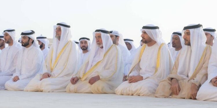 Sharjah Ruler attends Eid Al Fitr prayer at Al Badi’ Musalla 1 Sharjah Ruler attends Eid Al Fitr prayer at Al Badi’ Musalla