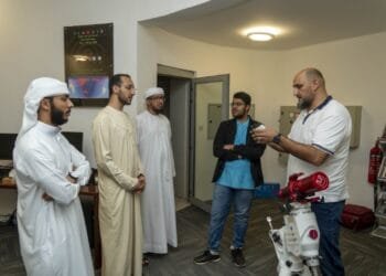 Sharjah drive tracks asteroids near the Earth