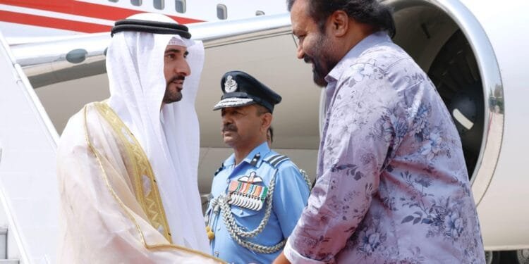 Sheikh Hamdan arrives in Delhi, set to start historic UAE-India partnership