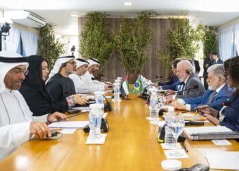 Sheikh Khaled, President of Brazil discuss further advancing bilateral relations