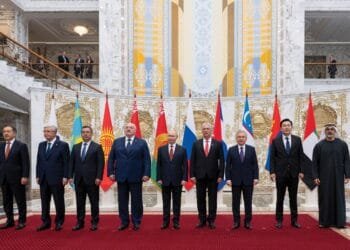 Sheikh Khaled, leaders of EAEU member states discuss trade ties in Belarus