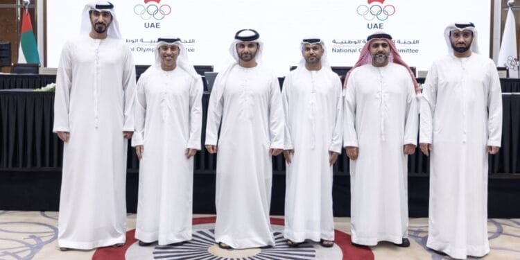 Sheikh Mansoor  elected President of UAE National Olympic Committee