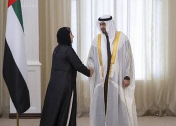 Sheikh Mohamed swears in UAE ambassador to Sweden