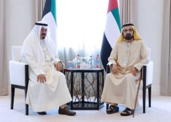 Sheikh Mohammed, Kuwaiti PM discuss ways to enhance bilateral ties