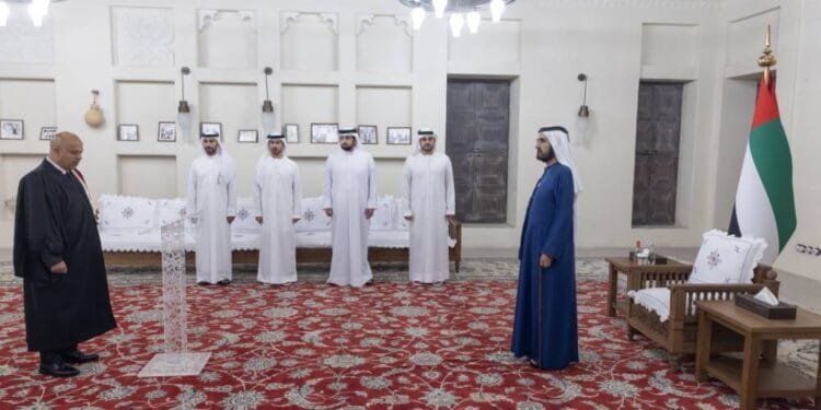 Sheikh Mohammed presides over swearing-in ceremony of 8 new judges at Dubai Courts