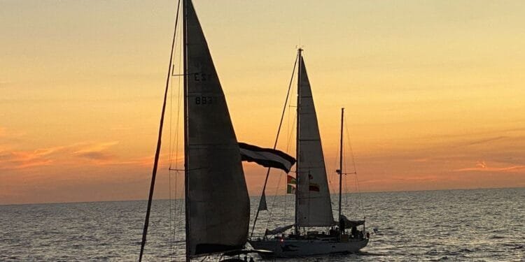 Ship’s log: A day on board the Global Sumud Flotilla heading for Gaza