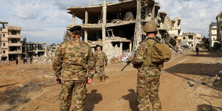 Six Lebanese soldiers killed in explosion in southern Lebanon