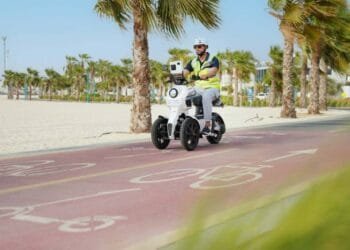 Smart system for cycling, E-scooter tracks in Dubai