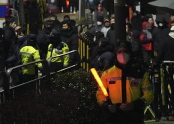 South Korean law enforcement officials enter presidential compound to detain impeached Yoon